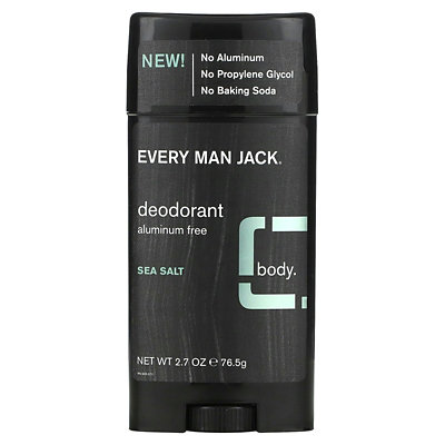 Every Man Jack Deodorant, Aluminum Free, Sea Salt, 2.7 oz (76.5 g) - Image 1