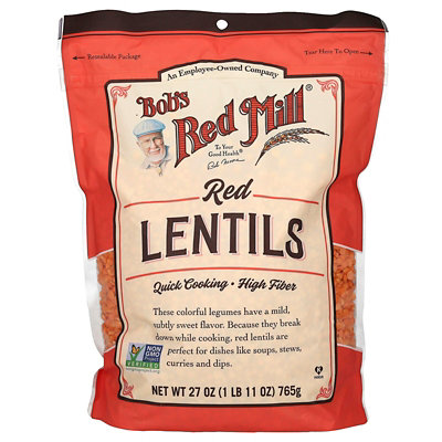Bobs Red Mill Red Lentils, 27 oz (765 g) - Image 1