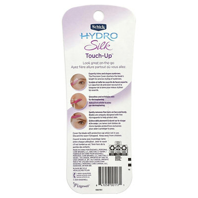 Schick Hydro Silk Touch Up, Assorted Colors, 3 Disposable Razors - Image 2