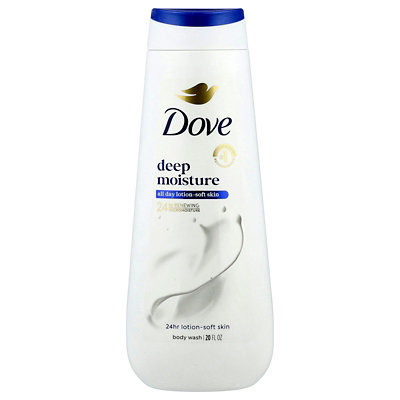 Dove Deep Moisture, Body Wash, 20 fl oz - Image 1