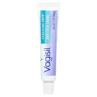 Vagisil AntiItch Creme With Hydrocortisone, Sensitive Skin, 1 oz (28 g) - Image 1