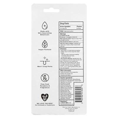 Blue Lizard Australian Sunscreen Sensitive Mineral Sunscreen Stick, SPF 50, 0.5 oz (14 g) - Image 3