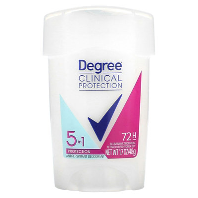 Degree Clinical Protection, 5 In 1 Protection, Antiperspirant Deodorant, Soft Solid, 1.7 oz (48 g) - Image 3