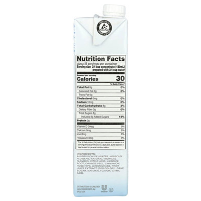 TAZO Iced Passion Herbal Tea Concentrate, CaffeineFree, 32 fl oz (946 ml) - Image 2