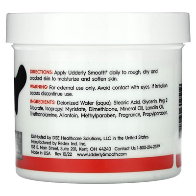 Udderly Smooth Daily Moisturizing Body Cream, Original Formula, 10 oz (283 g) - Image 2