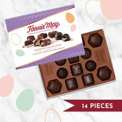 Fannie May Dark And Milk Assorted Chocolates Spring Box For Easter Celebrations - 7 Oz - Image 4