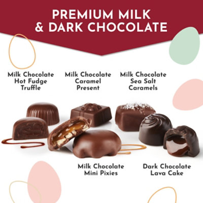 Fannie May Dark And Milk Assorted Chocolates Spring Box For Easter Celebrations - 7 Oz - Image 3