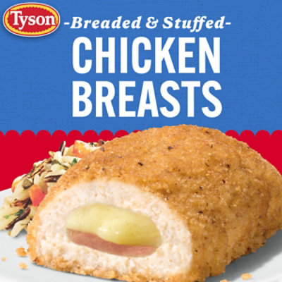 Tyson Frozen Stuffed Chicken Breasts Cordon Bleu - 2 Count - Image 2