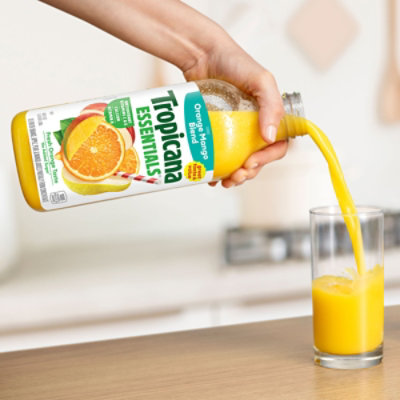 Tropicana Essentials Orange Mango Juice Beverage Blend With Other Fruit No Pulp - 46 Fl. Oz. - Image 5