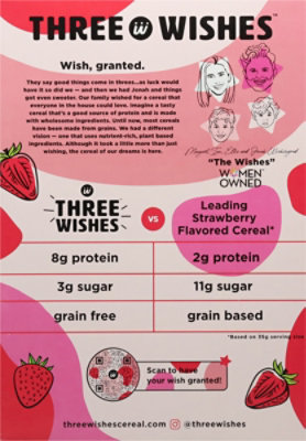 Three Wishes Strawberry Grain Free Cereal - 8.6 Oz - Image 6