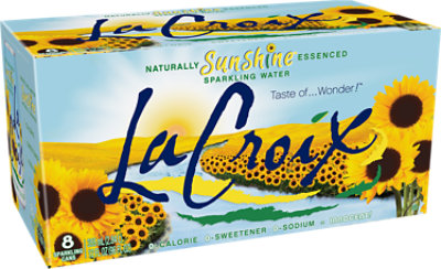 LaCroix Sunshine Sparkling Water - 8-12 Fl. Oz. - Image 1