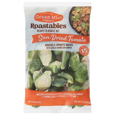 Roastables Brussels Sprouts Halves Sun-dried Tomato 15oz - 15 OZ - Image 4