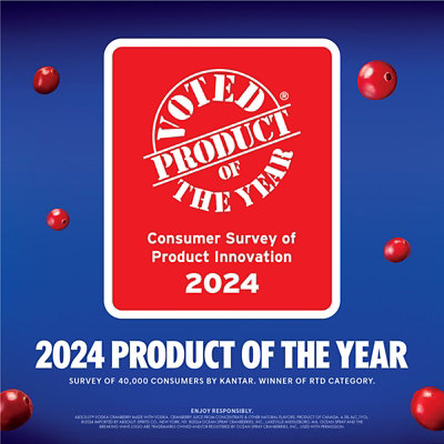 Absolut Vodka Ocean Spray Cocktail Variety 12-355 Ml - 12-355ML - Image 2