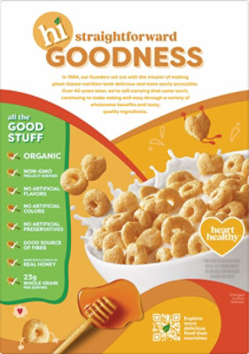 Kashi Honey Toasted Organic Breakfast Cereal - 13.6 Oz - Image 6