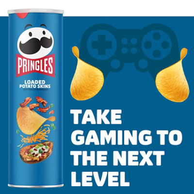 Pringles Potato Crisps Chips Loaded Potato Skins Lunch Snacks - 5.5 Oz - Image 6