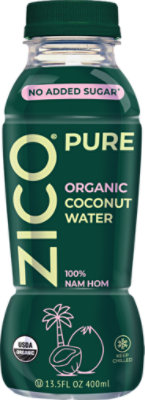 Zico Pure Organic Nam Hom Coconut Water - 13.5 FZ