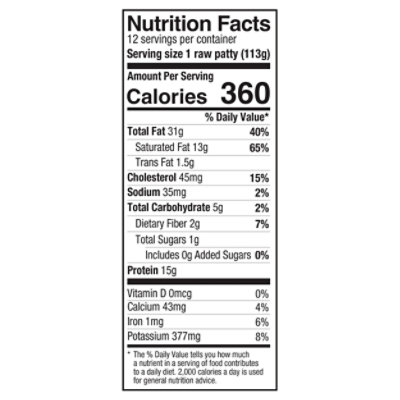 Philly Gourmet Backyard Grillers Quarter Pound Beef Patties 48 Oz - 48 OZ - Image 4