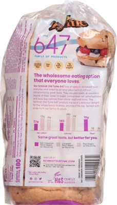 Schmidt Old Tyme 647 Cinnamon Raisin Bagels Low Calorie Bread - 19 Oz - Image 7