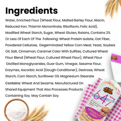 Schmidt Old Tyme 647 Cinnamon Raisin Bagels Low Calorie Bread - 19 Oz - Image 5