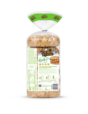 Schmidt Old Tyme 647 Everything Bagel Bread Low Calorie Bread - 6 Count - Image 7
