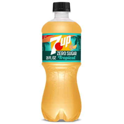 7up Tropical Zero Sugar 20fz - 20 FZ - Image 1