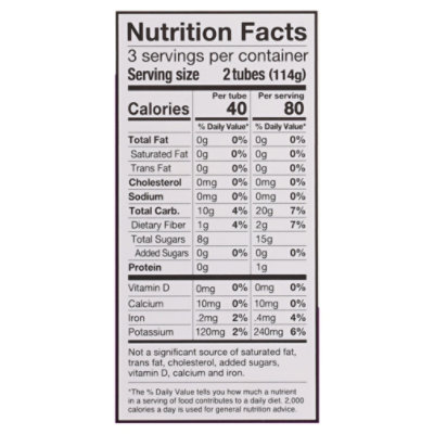 Sweet Nothings Squeezable Smoothie Banana Berry 6ct - 6 CT - Image 3