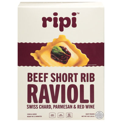Ripi Ravioli Braised Short Rib 9oz - 9 OZ - Image 1
