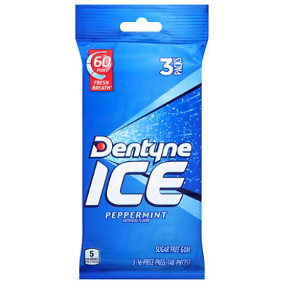 Dentyne Ice Peppermint Sugar Free Gum - 48 CT - Image 3