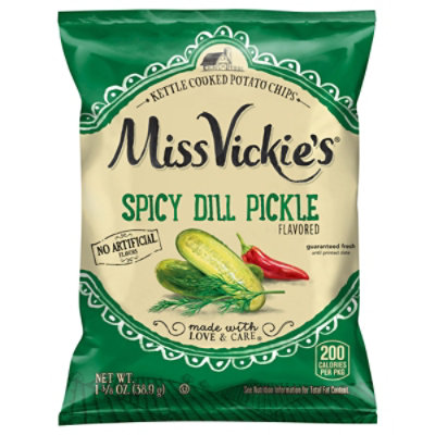 Miss Vickies Spicy Dill Pickle 1.375oz - 1.375 OZ - Image 1