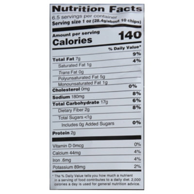 Pan De Oro Tortilla Chips Avocado Ranch 7.5oz - 7.5 OZ - Image 3