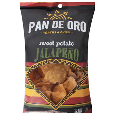Pan De Oro Tortilla Chips Jalapeno 7.5oz - 7.5 OZ - Image 2