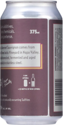 Sans Cabernet Sauvignon Red Wine Can Wine - 375 ML - Image 3