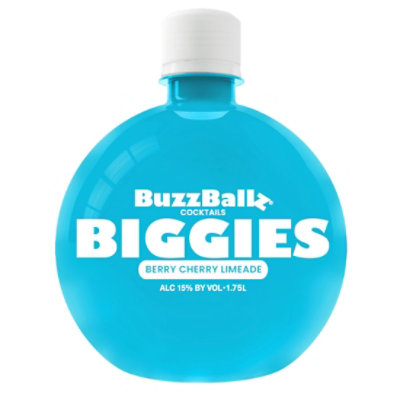 Buzzballz Biggies Berry Cherry Limeade Cocktails - 1.75 LT - Image 1