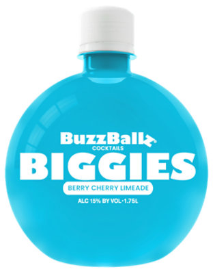 Buzzballz Biggies Berry Cherry Limeade Cocktails - 1.75 LT - Image 1