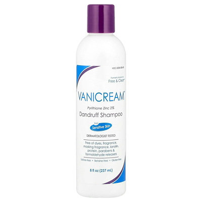 Vanicream Dandruff Shampoo, For Sensitive Skin, 8 fl oz (237 ml) - Image 1