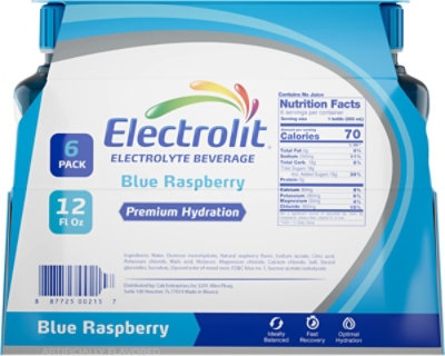 Electrolit Blue Raspberry 6-12fz - 6-12 FZ - Image 5