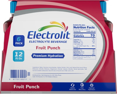 Electrolit Fruit Punch 6-12fz - 6-12 FZ - Image 5