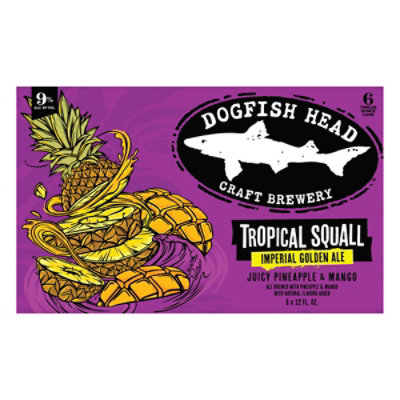 Dogfish Head Tropical Squall 6-12 Fl Oz In Cans - 6-12 FZ - Image 5