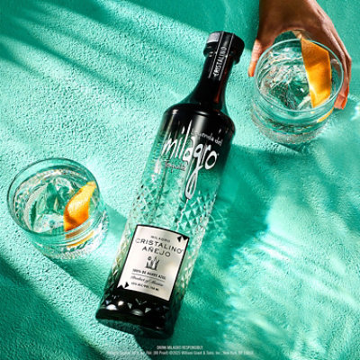 Milagro Cristalino Anejo Tequila - 750 ML - Image 2