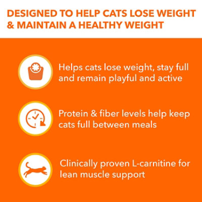 IAMS Proactive Health Healthy Weight Chicken Flavor Adult Dry Cat Food - 3.5 Lb - Image 2