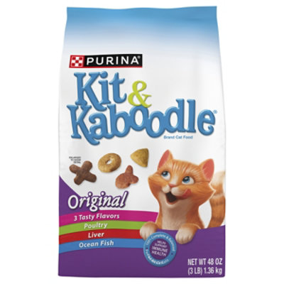 Kit 'n Kaboodle Cat Pet Food Original And 3 Lb - 3 LB - Image 1