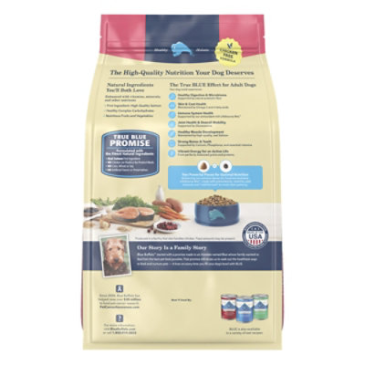 Blue Lpf Salmon & Brown Rice 5lb Dog - 5 LB - Image 2