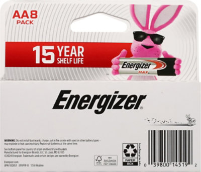 Enr Max Battery Aa Battery 8ct - 8 CT - Image 3