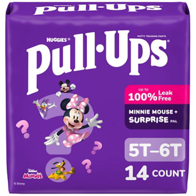 Pull-Ups Potty Training Underwear for Girls Size 5T to 6T - 14 Count - Image 1