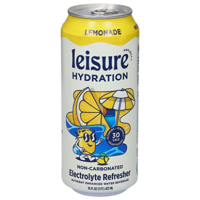 Leisure Hydration Lemonade - 16 Fl. Oz. - Image 3
