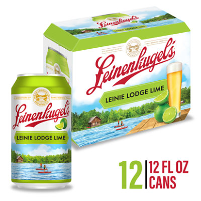 Leinenkugels Lodge Lime Craft Beer 4.7% ABV Cans - 12-12 Fl. Oz. - Image 1