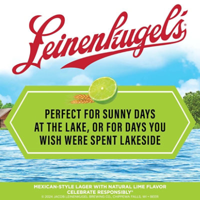 Leinenkugels Lodge Lime Craft Beer 4.7% ABV Cans - 12-12 Fl. Oz. - Image 4