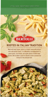 Bertolli Chicken Pesto And Penne Pasta With Tomatoes And Pesto Sauce, Frozen Meal, 22 Oz - 22 OZ - Image 6