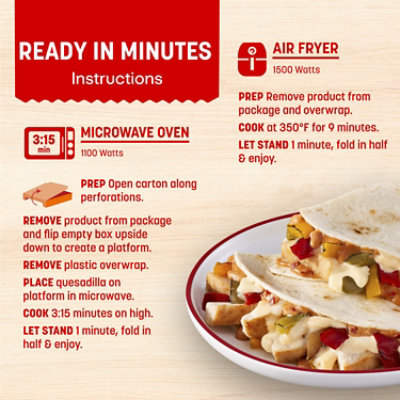 Lean Cuisine Chicken Fajita Quesadilla 5 Oz - 5 OZ - Image 2