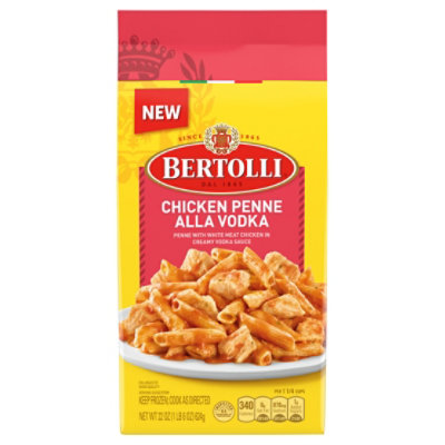 Bertolli Chicken Penne Alla Vodka Pasta With Creamy Vodka Sauce, Frozen Meal, 22 Oz - 22 OZ - Image 3